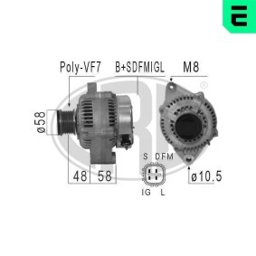 Lichtmaschine von ERA