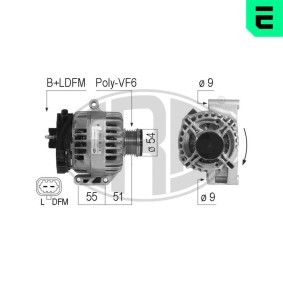 Lichtmaschine von ERA
