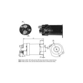 Magnetschalter, Anlasser ZM557