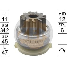 Freilaufgetriebe, Starter ZN1871
