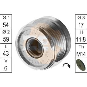 Comprar Rueda libre de alternador de ERA ZN5501 a bajo precio de 25,36 €