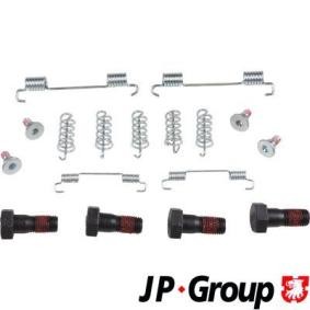 Compre Kit de accesorios de las zapatas de freno de JP GROUP online para Clase C Sedán (W203) a precios moderados