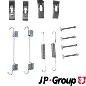 Compre Kit de acessórios, maxilas de travão de estacionamento da JP GROUP 1363952610 a um preço baixo por 10,78 €