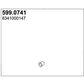Acquista Kit montaggio silenziatore da ASSO 599.0741 a buon mercato per soli 52,35 €