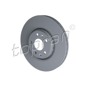 Achetez des Disque de frein TOPRAN 631 151 à prix pour 68,96 €