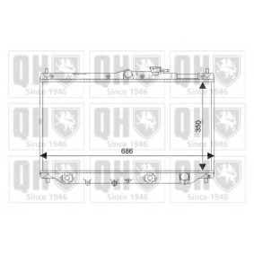 Achetez des Radiateur du moteur QUINTON HAZELL QER1130 à prix pour 145,77 €