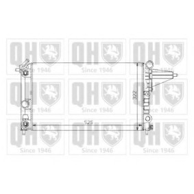 Achetez des Radiateur du moteur QUINTON HAZELL QER1238 à prix pour 91,89 €
