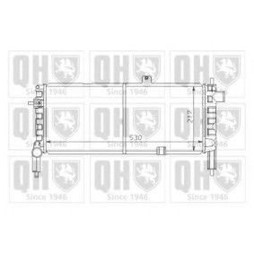 Achetez des Radiateur du moteur QUINTON HAZELL QER1247 à prix pour 77,90 €