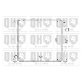 Kühler, Motorkühlung QER1367 von QUINTON HAZELL günstig für 136,82 € online kaufen