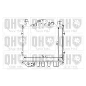 Achetez des Radiateur du moteur QUINTON HAZELL QER1368 à prix pour 300,56 €