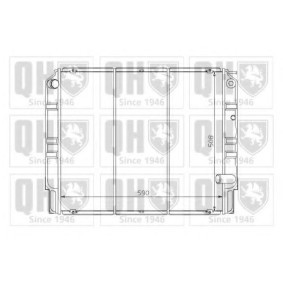 Achetez des Radiateur du moteur QUINTON HAZELL QER1428 à prix pour 295,76 €