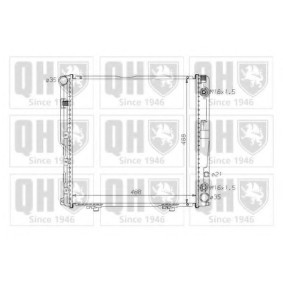 Kühler, Motorkühlung QER1729 von QUINTON HAZELL günstig für 208,05 € online kaufen
