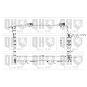 Kühler, Motorkühlung QER1747 von QUINTON HAZELL günstig für 190,14 € online kaufen