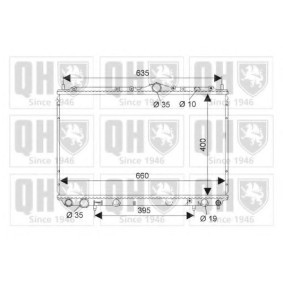 Achetez des Radiateur du moteur QUINTON HAZELL QER1877 à prix pour 157,91 €