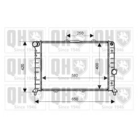 Achetez des Radiateur du moteur QUINTON HAZELL QER2026 à prix pour 278,52 €