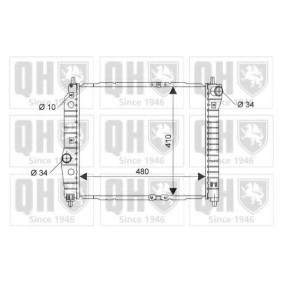 Achetez des Radiateur du moteur QUINTON HAZELL QER2130 à prix pour 419,47 €
