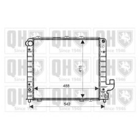 Achetez des Radiateur du moteur QUINTON HAZELL QER2166 à prix pour 427,87 €