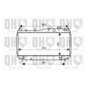 Achetez des Radiateur du moteur QUINTON HAZELL QER2188 à prix pour 254,63 €