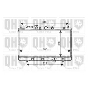 Achetez des Radiateur du moteur QUINTON HAZELL QER2221 à prix pour 289,60 €