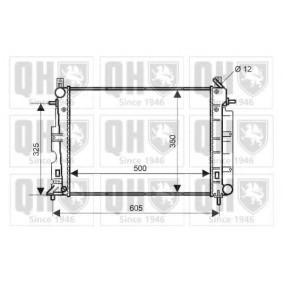 Achetez des Radiateur du moteur QUINTON HAZELL QER2306 à prix pour 217,06 €