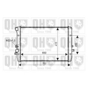 Achetez des Radiateur du moteur QUINTON HAZELL QER2354 à prix pour 163,04 €