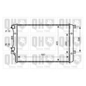 Achetez des Radiateur du moteur QUINTON HAZELL QER2359 à prix pour 137,11 €