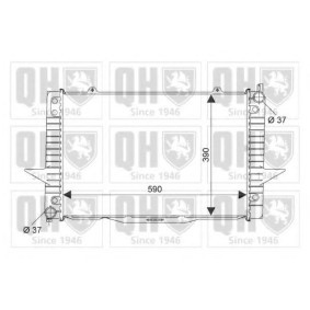 Achetez des Radiateur du moteur QUINTON HAZELL QER2370 à prix pour 259,42 €