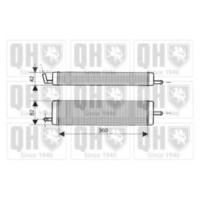 Achetez des Radiateur de chauffage QUINTON HAZELL QHR2076 à prix pour 97,21 €
