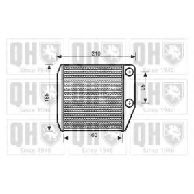 Acquista Scambiatore calore per riscaldamento abitacolo da QUINTON HAZELL QHR2200 a buon mercato per soli 121,90 €