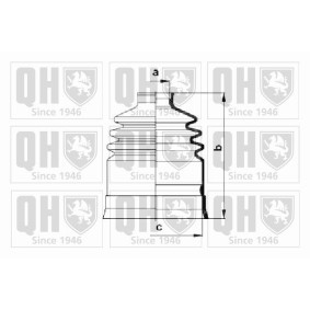 Acquista Kit cuffia, semiasse da QUINTON HAZELL QJB146 a buon mercato per soli 9,33 €