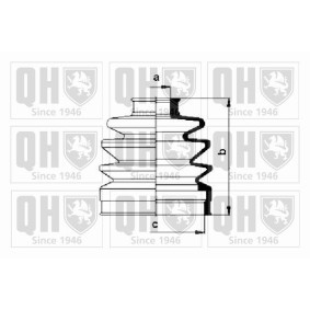 Achetez des Jeu de joint-soufflet, arbre de commande QUINTON HAZELL QJB152 à prix pour 7,88 €