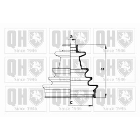 Acquista Kit cuffia, semiasse da QUINTON HAZELL QJB286 a buon mercato per soli 9,01 €