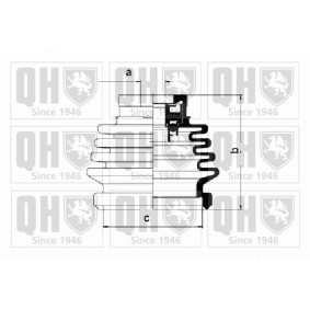 Acquista Kit cuffia, semiasse da QUINTON HAZELL QJB623 a buon mercato per soli 18,20 €