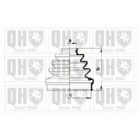 Acquista Kit cuffia, semiasse da QUINTON HAZELL QJB824 a buon mercato per soli 9,01 €