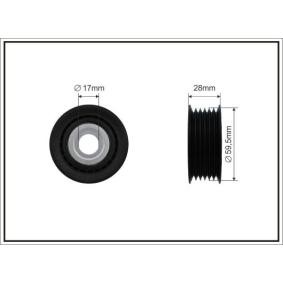 Comprar Polea tensora, correa poli V de CAFFARO 500561 a bajo precio de 13,57 €