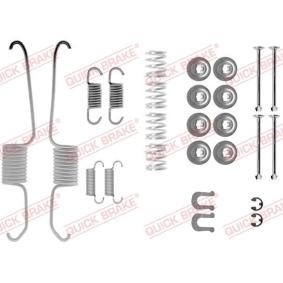 Comprar Juego de accesorios, zapatas de freno de QUICK BRAKE 105-0003 a bajo precio de 7,45 €