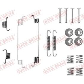 Comprar Juego de accesorios, zapatas de freno de QUICK BRAKE 105-0014 a bajo precio de 6,08 €