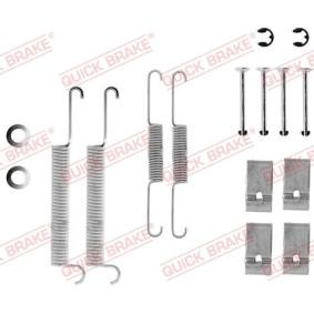 Compre Kit de accesorios de las zapatas de freno de QUICK BRAKE online para RX 7 I (SA) a precios moderados