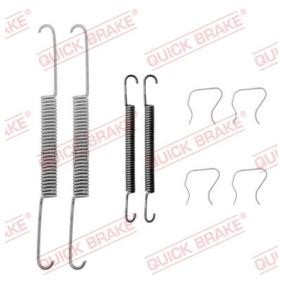 Compre Kit de acessórios, maxilas do travão de QUICK BRAKE online para Corsa A CC (S83) a preços moderados