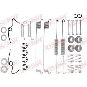 Compre Kit de acessórios, maxilas do travão de QUICK BRAKE online para TRANSIT Autocarro (T_ _) a preços moderados