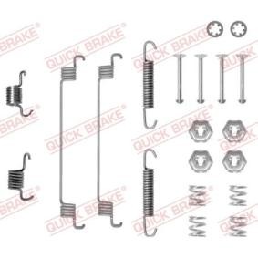 Compre Kit de accesorios de las zapatas de freno de QUICK BRAKE online para 19 I Furgoneta / Hatchback (S53) a precios moderados