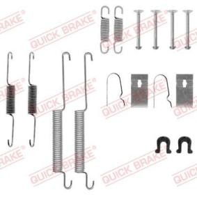 Zubehörsatz, Bremsbacken für HONDA von QUICK BRAKE