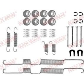 Comprar Juego de accesorios, zapatas de freno de QUICK BRAKE 105-0730 a bajo precio de 14,82 €