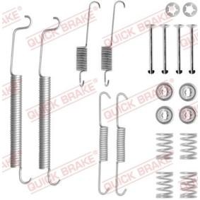 Osta Tarvikesarja, jarrukengät QUICK BRAKE:llä 105-0756 edullisesti hintaan 8,38 €