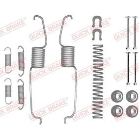 Compre Kit de acessórios, maxilas do travão de QUICK BRAKE online para HILUX III Camião de plataforma/chassis (KUN1_, TGN3_, TGN2_, a preços moderados
