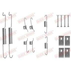 Compre Kit de acessórios, maxilas do travão da QUICK BRAKE 105-0863 a um preço baixo por 7,93 €