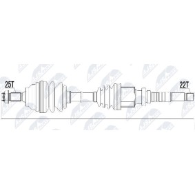Acquista Semiasse da NTY NPW-CT-019 a buon mercato per soli 189,61 €