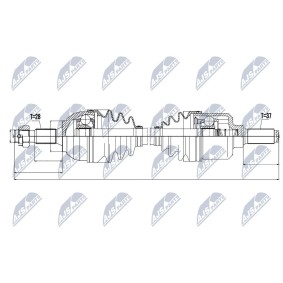Acquista Semiasse da NTY NPW-CT-052 a buon mercato per soli 191,01 €