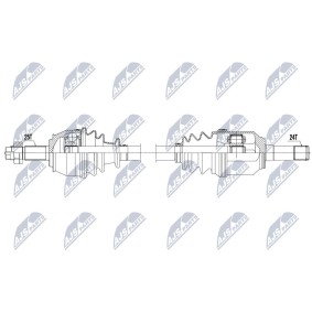 Acquista Semiasse da NTY NPW-FT-021 a buon mercato per soli 160,37 €
