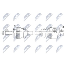 Acquista Semiasse da NTY NPW-HY-526 a buon mercato per soli 192,17 €
